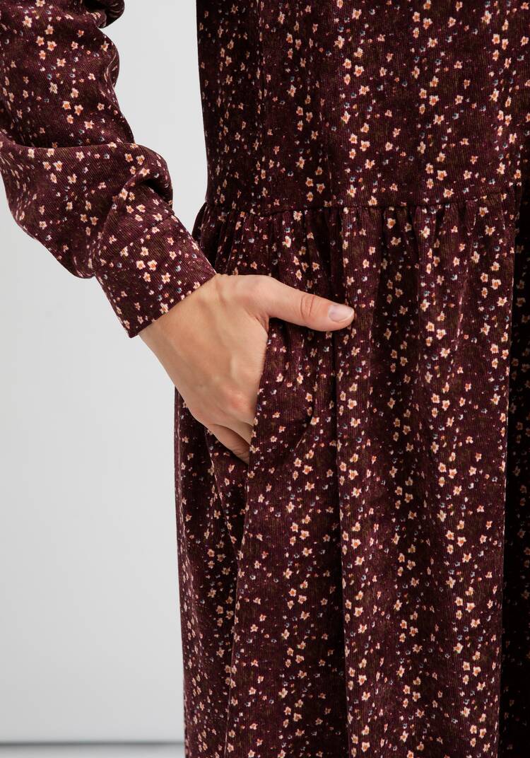 Платье оверсайз с принтом мильфлер шир.  750, рис. 6