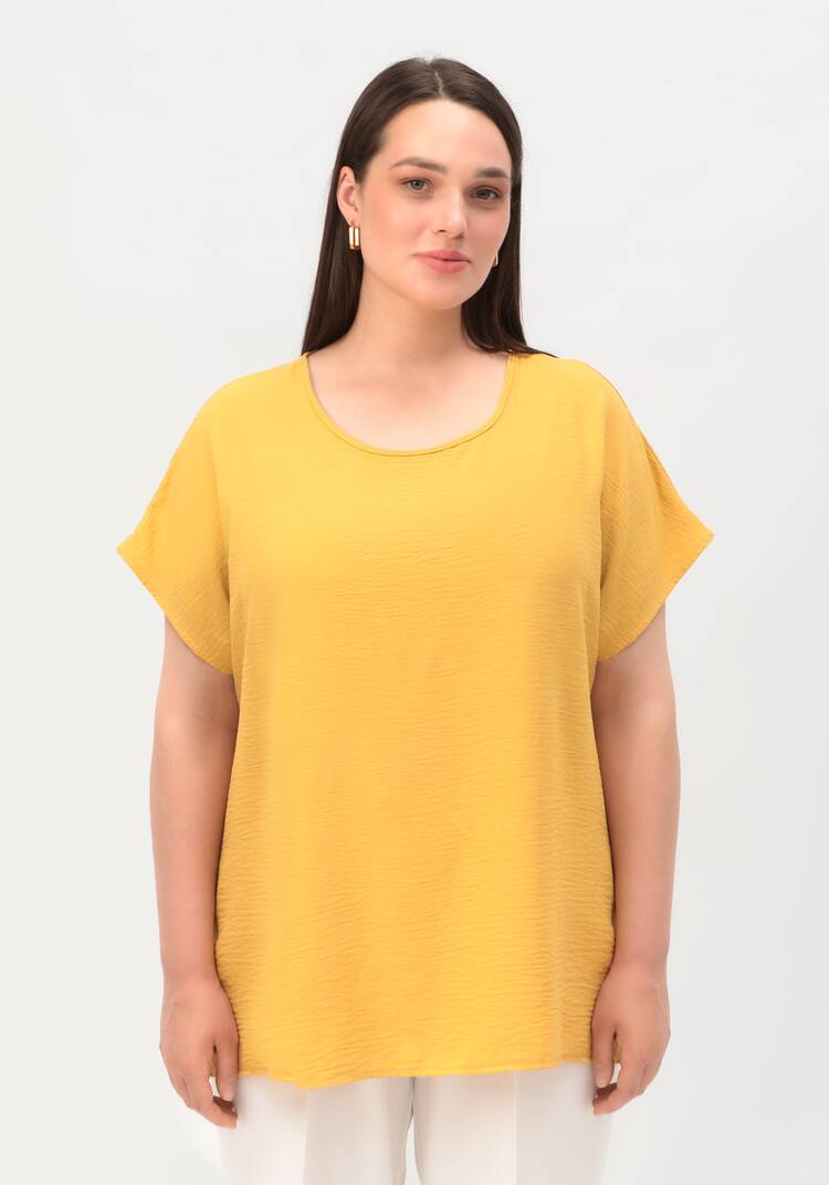 Блуза базовая со спущенной линией плеча шир.  750, рис. 20