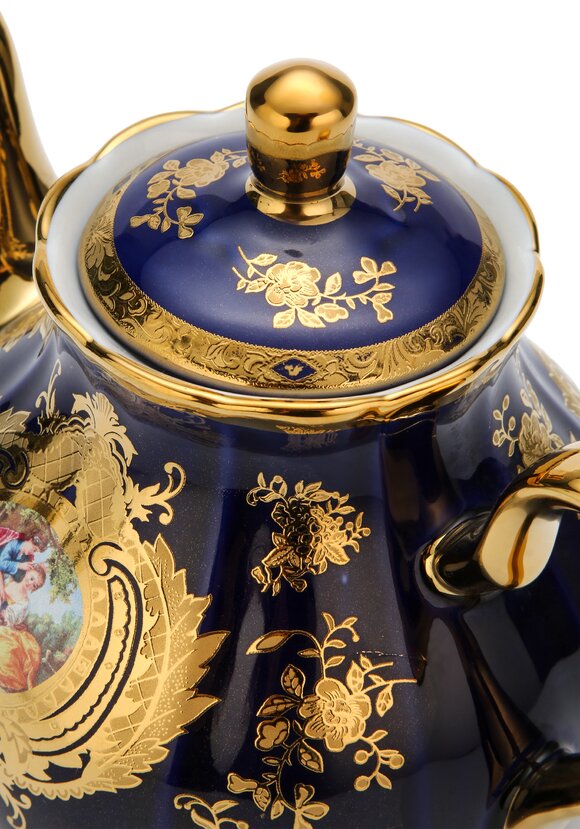 Чайник заварочный Влюблённая пара шир.  580, рис. 4