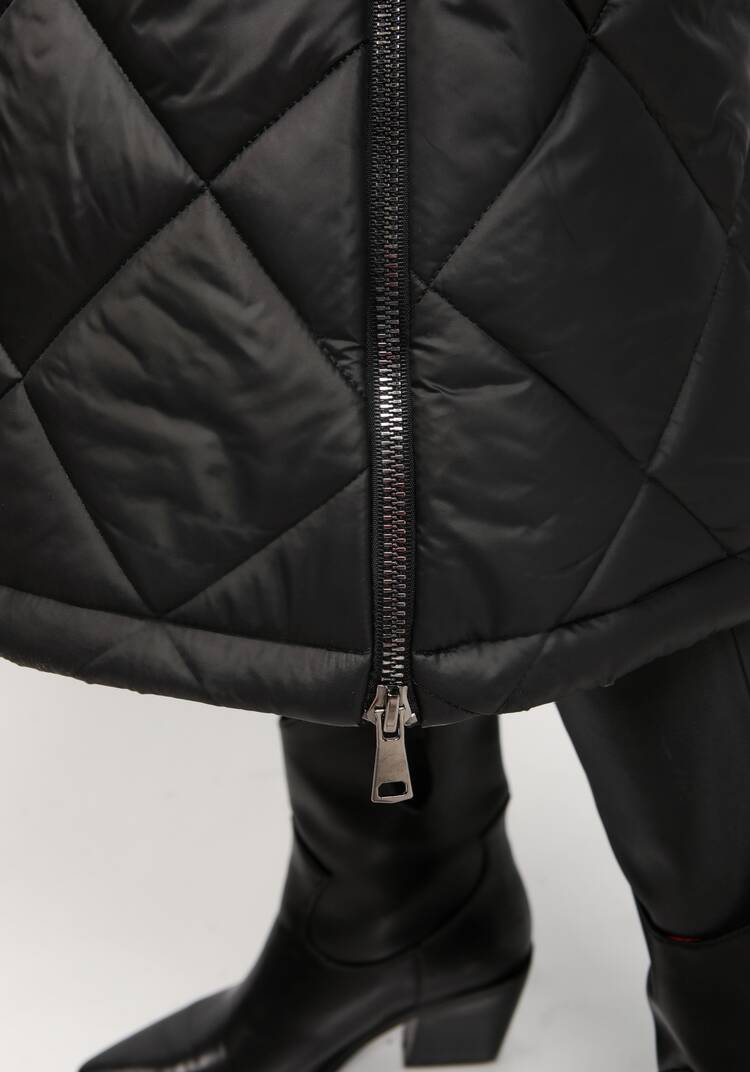 Пальто стеганое с боковыми разрезами шир.  750, рис. 5