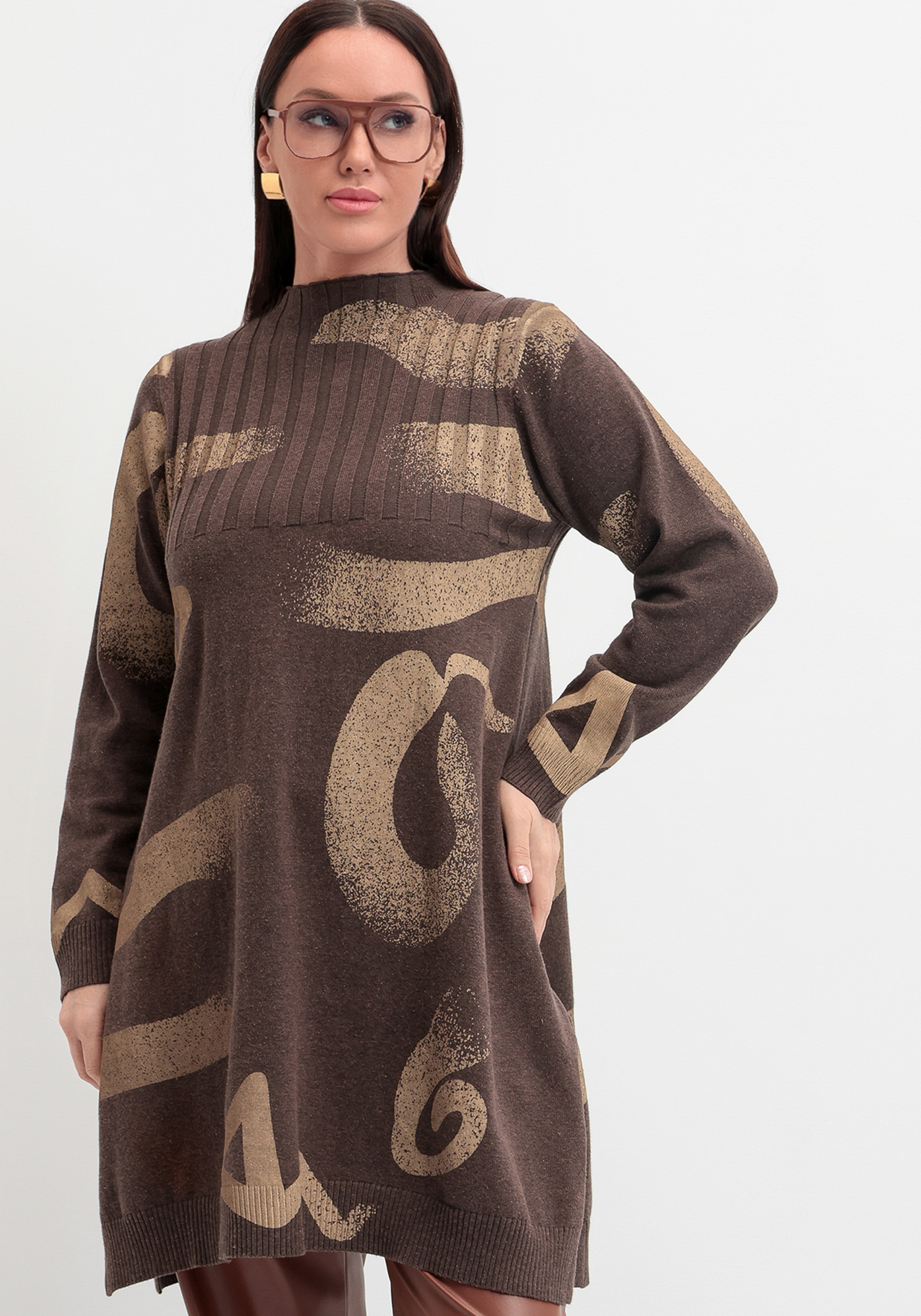 

Туника "Лайма", Коричневый