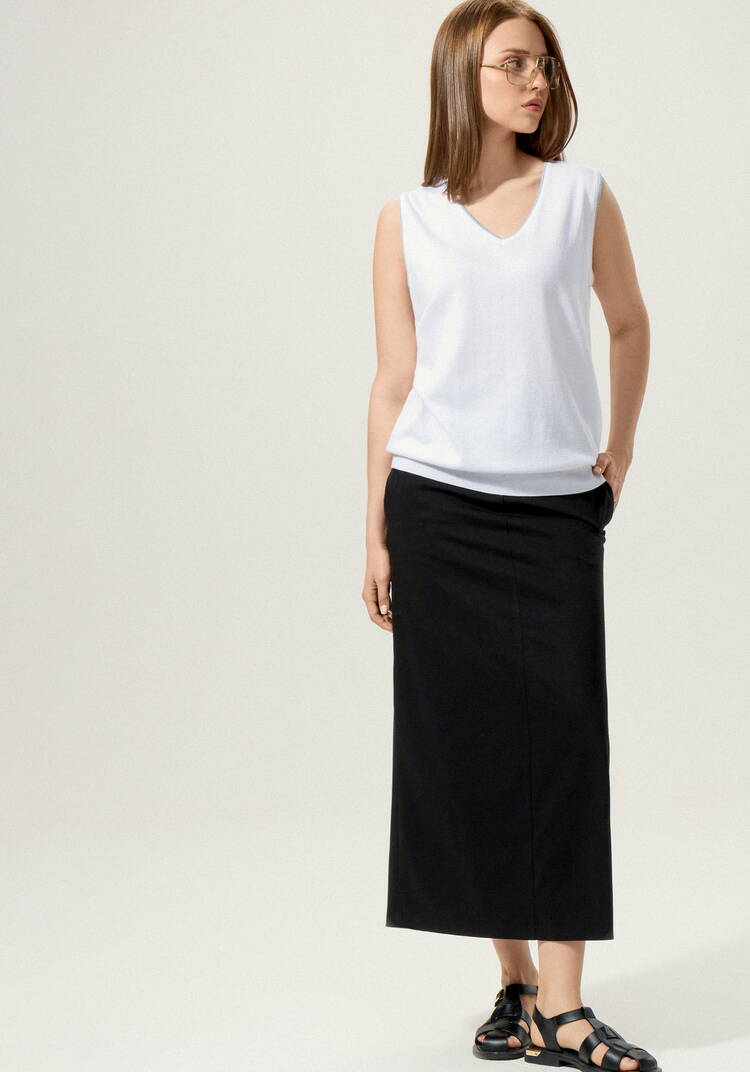 Топ с декором из метанити шир.  750, рис. 8