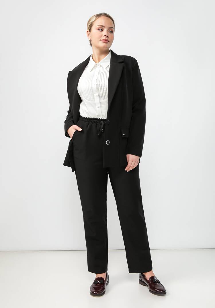 Пиджак классический свободного кроя шир.  750, рис. 13