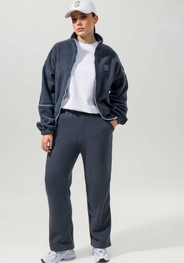 Брюки прямые из флиса шир.  750, рис. 9