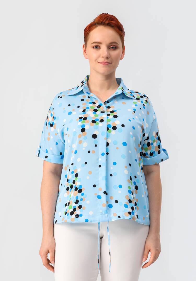 Блуза Золина шир.  750, рис. 14