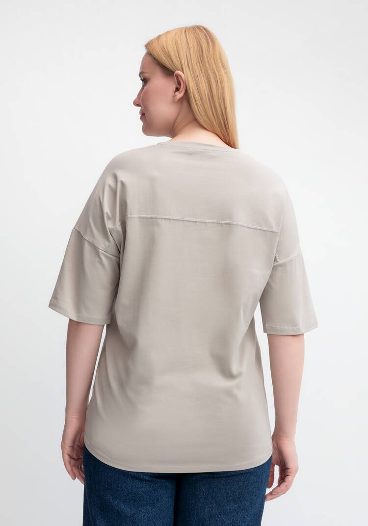 Футболка с принтом и рукавом 3/4 шир.  750, рис. 13