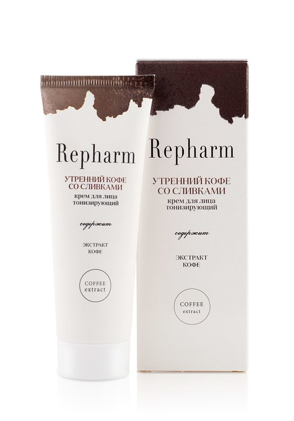Крем УТРЕННИЙ КОФЕ СО СЛИВКАМИ туба 50г шир.  580, рис. 1