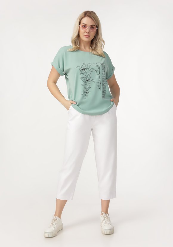 Блуза Радужные мечты шир.  580, рис. 20