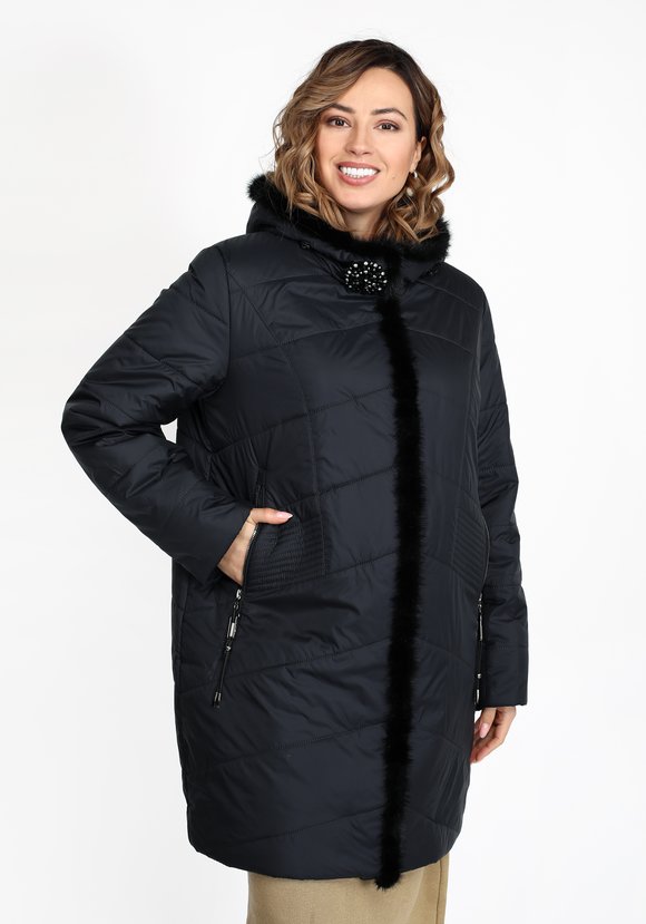 Пальто Изысканное тепло шир.  580, рис. 9