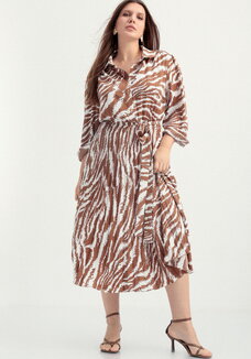 Платье с плиссированной юбкой