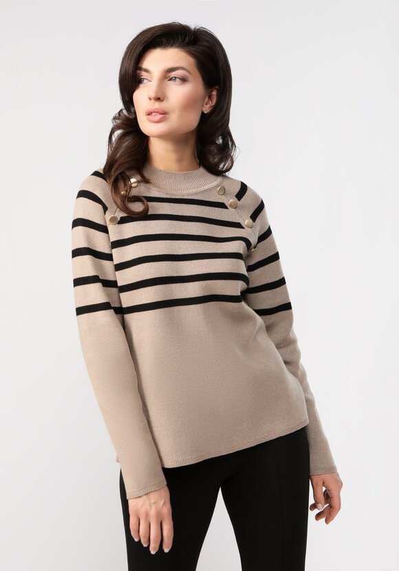 Джемпер-тельняшка в полоску шир.  580, рис. 14