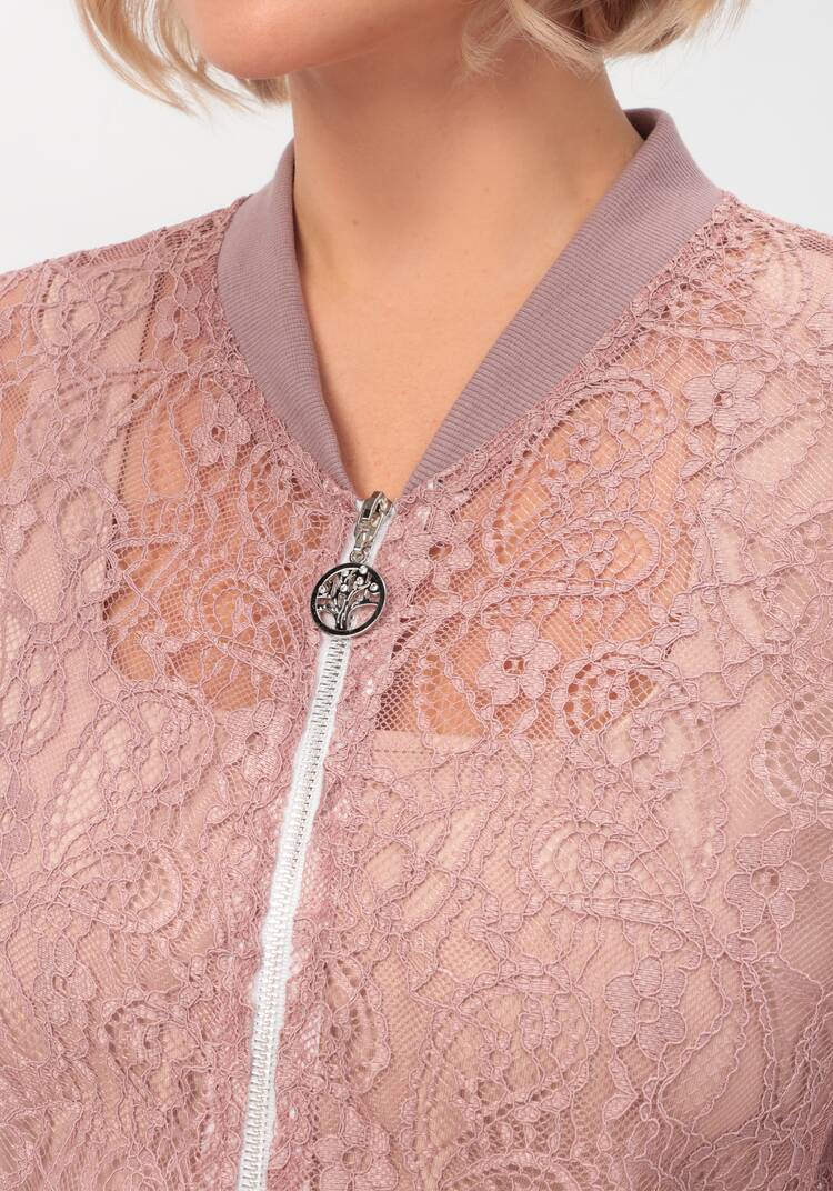 Бомбер кружевной шир.  750, рис. 5