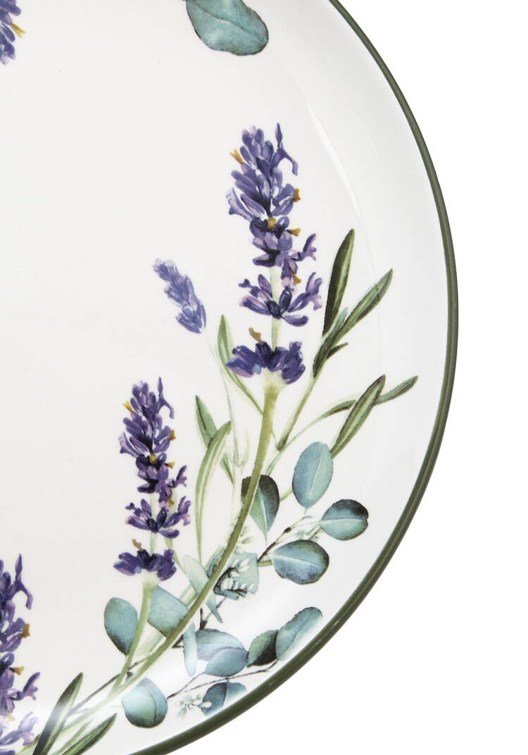 Тарелка керамическая Лаванда шир.  750, рис. 4