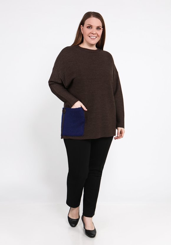 Джемпер Красивая история шир.  580, рис. 1