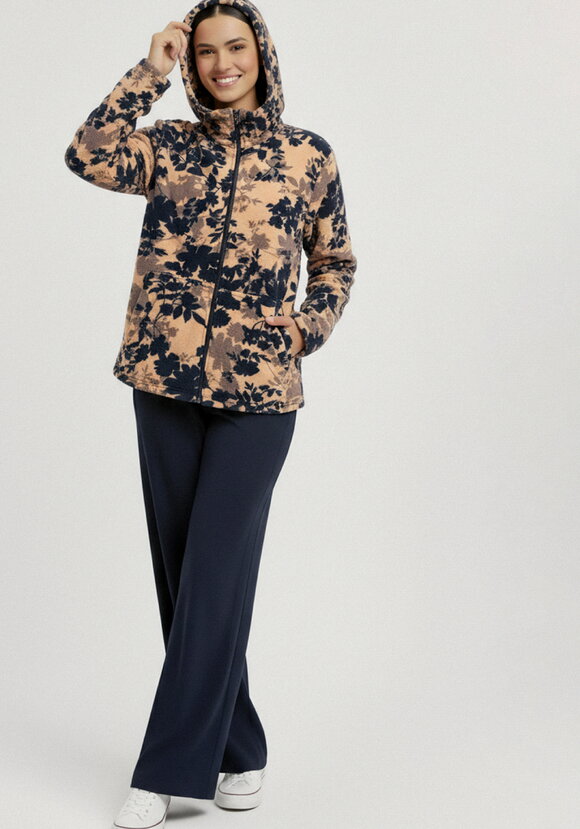 Толстовка из принтованного флиса шир.  580, рис. 18