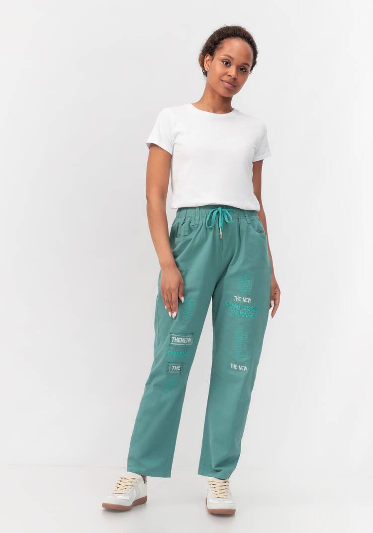 Брюки с декором шир.  750, рис. 17