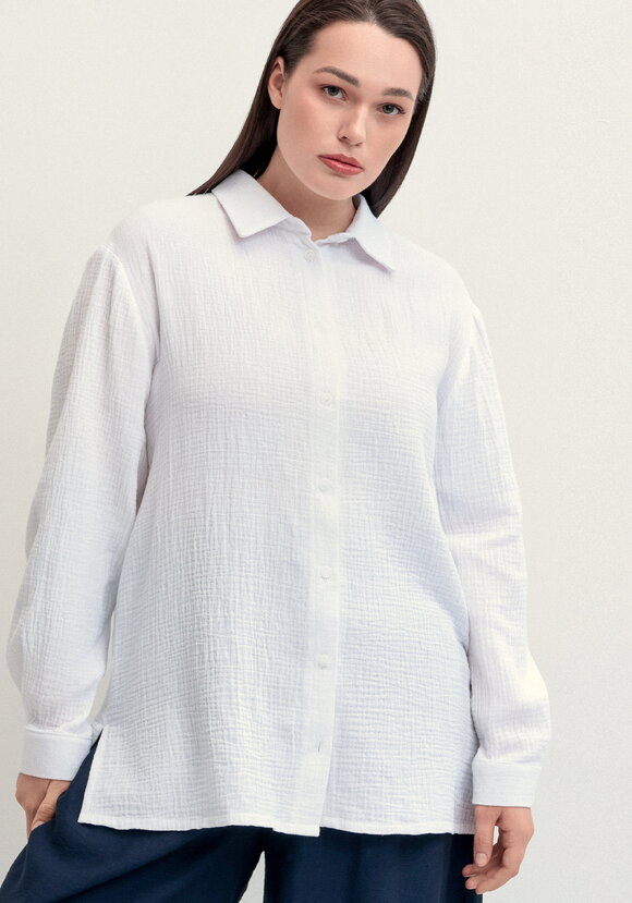 Рубашка муслиновая свободного кроя шир.  580, рис. 52