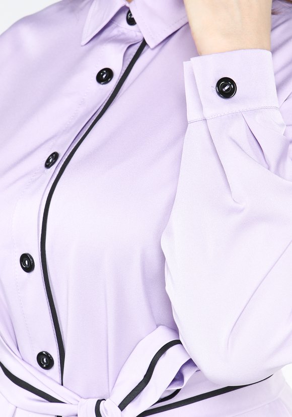 Платье-рубашка Роуз шир.  580, рис. 11