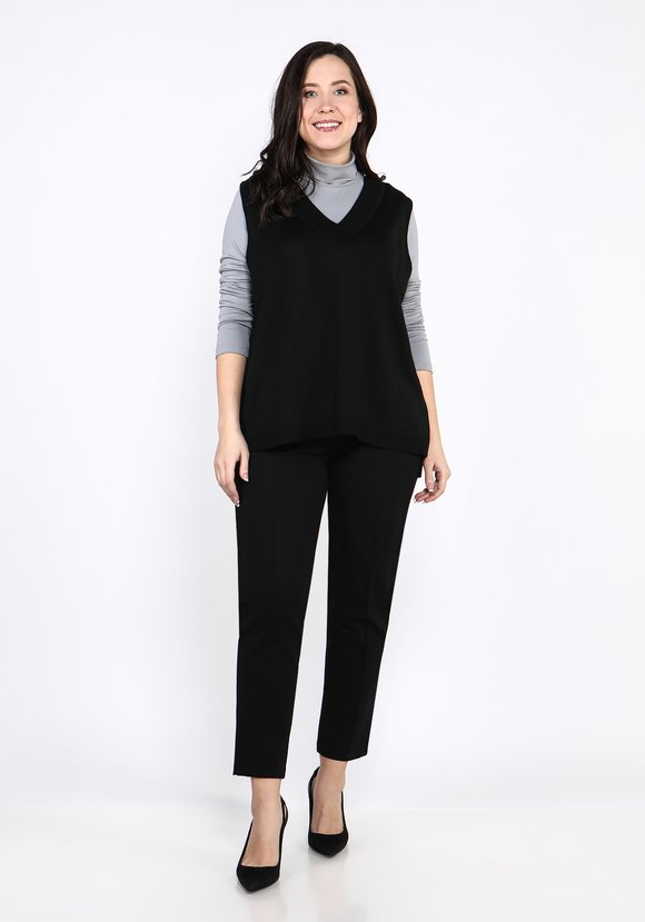 Жилет классический с V-образным вырезом шир.  580, рис. 1