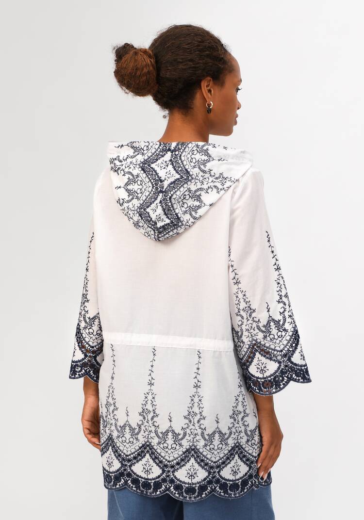 Ветровка летняя с капюшоном шир.  750, рис. 12