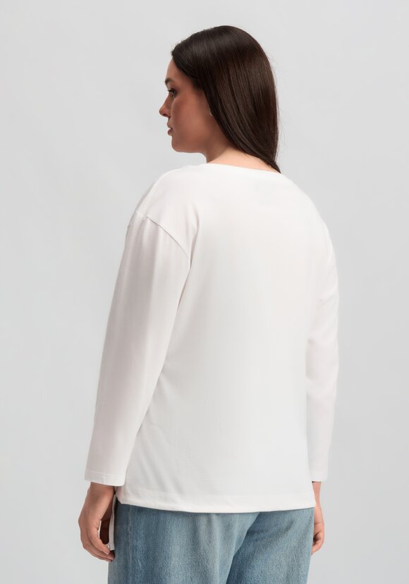 Лонгслив с декором из страз шир.  580, рис. 3