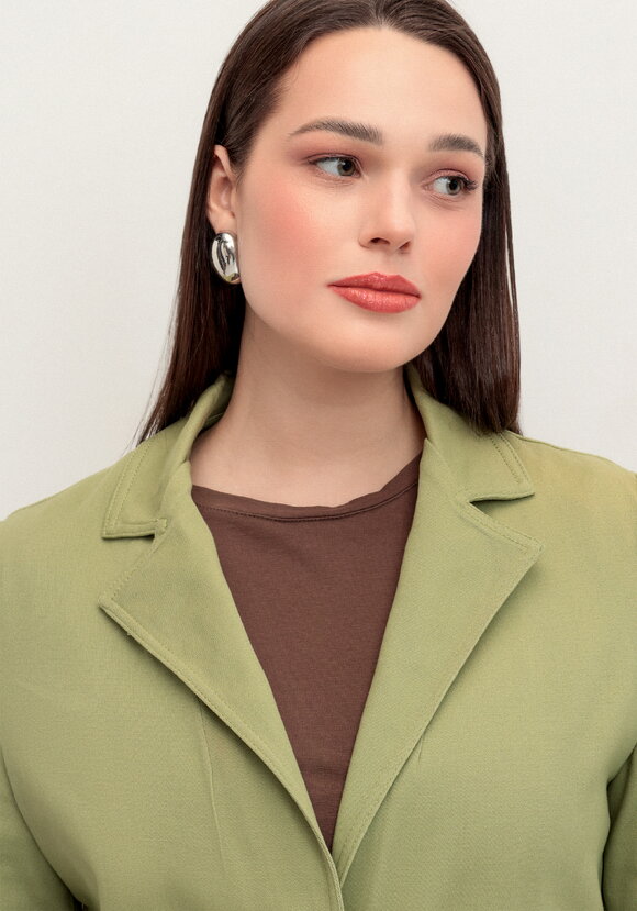 Пиджак из джинсы с карманами шир.  580, рис. 5