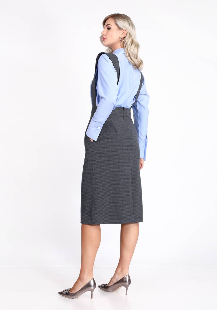 Блуза на пуговицах с высокими манжетами шир.  750, рис. 10