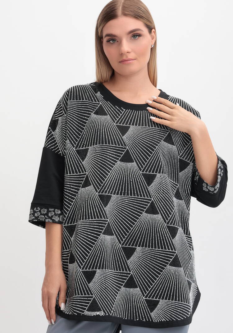 Блуза Мерцание звёзд шир.  750, рис. 2