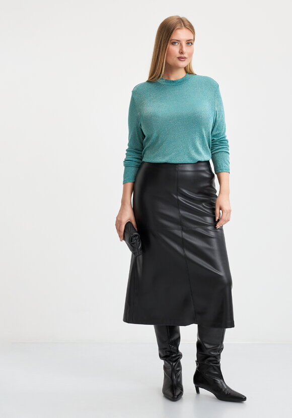 Водолазка Коко с люрексом шир.  580, рис. 7