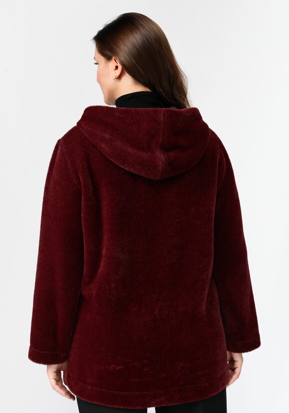 Толстовка плюшевая на молнии с капюшоном шир.  580, рис. 23