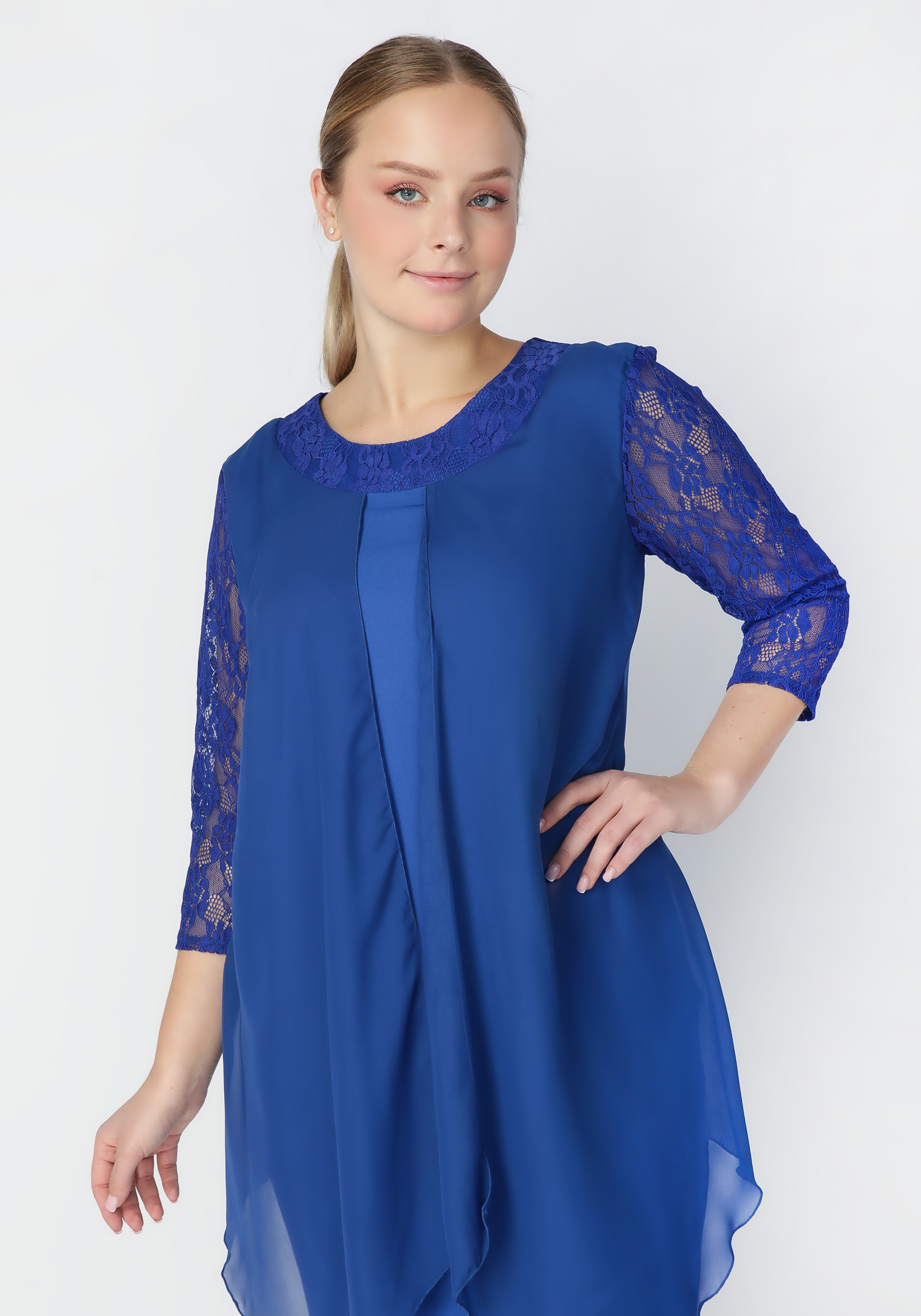 Платье «Айседора», цвет изумрудный, размер 56 - фото 10