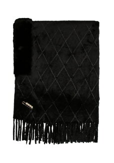 Накидка-палантин с жемчугом и булавкой