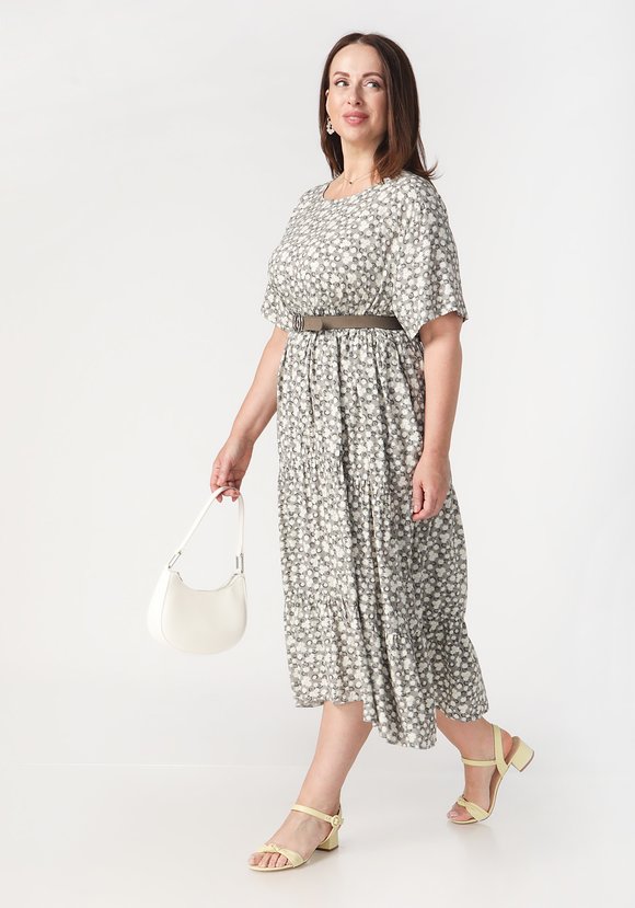 Платье с коротким рукавом Ирэн шир.  580, рис. 6