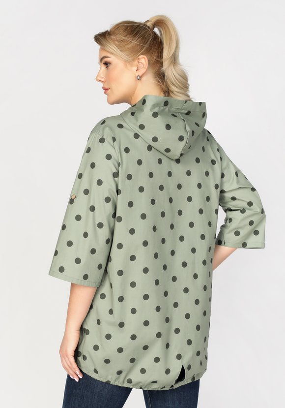 Ветровка женская с капюшоном Сильвия шир.  580, рис. 2