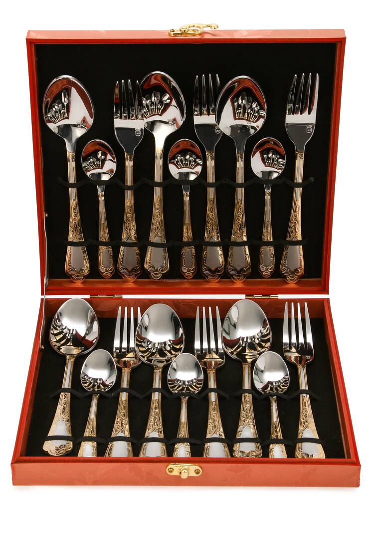 Набор столовых приборов 18 предметов шир.  750, рис. 9