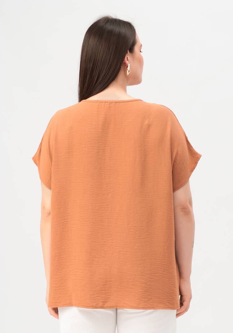 Блуза базовая со спущенной линией плеча шир.  750, рис. 49