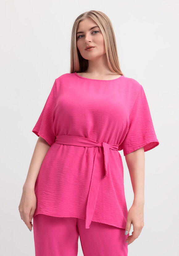 Костюм с брюками из легкой ткани шир.  580, рис. 2