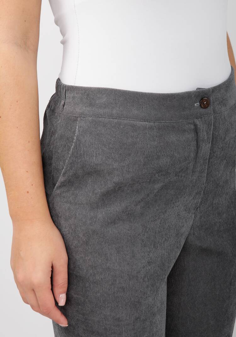 Брюки из вельвета на резинке шир.  750, рис. 5