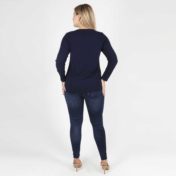 Блузка с V-образным вырезом прямого кроя шир.  580, рис. 17