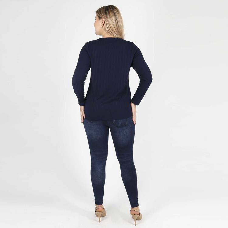 Блузка с V-образным вырезом прямого кроя шир.  750, рис. 17