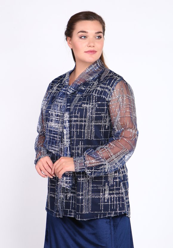 Блуза Млечный путь шир.  580, рис. 10