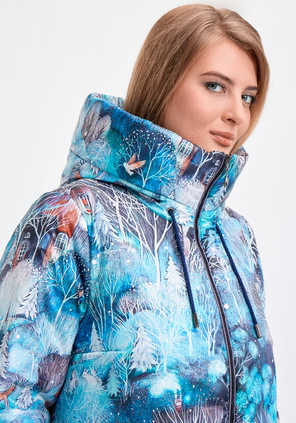 Куртка зимняя Волшебный сон шир.  580, рис. 5