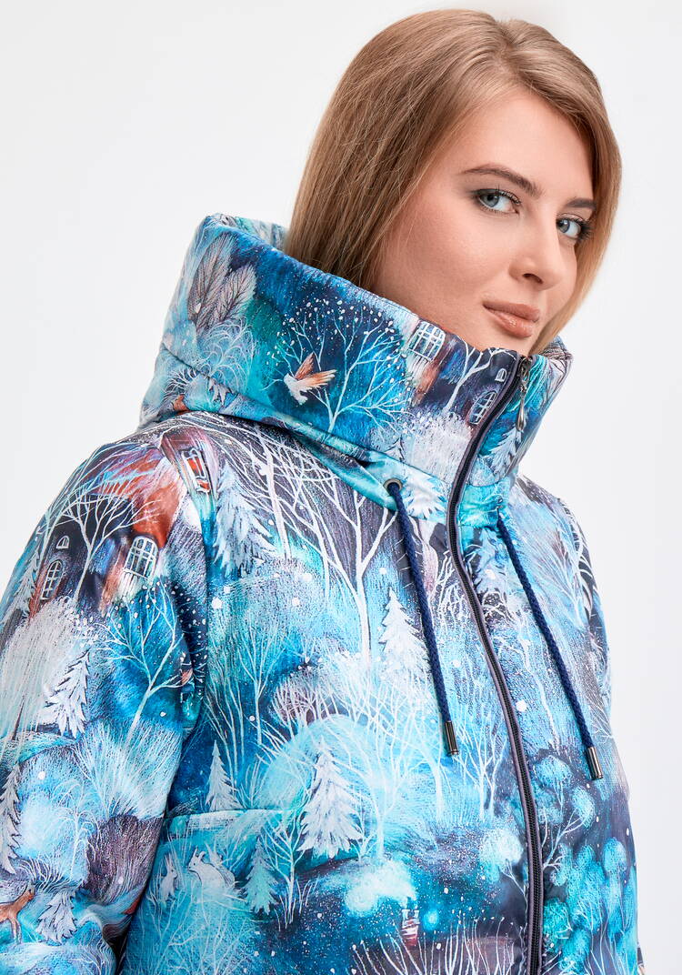 Куртка зимняя Волшебный сон шир.  750, рис. 5