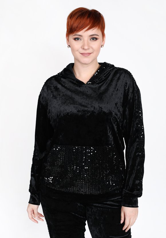 Свитшот с пайетками шир.  580, рис. 9
