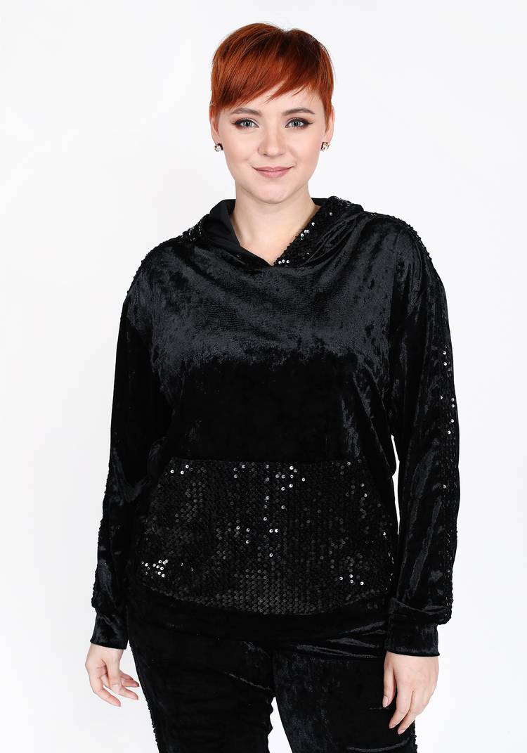 Свитшот с пайетками шир.  750, рис. 9