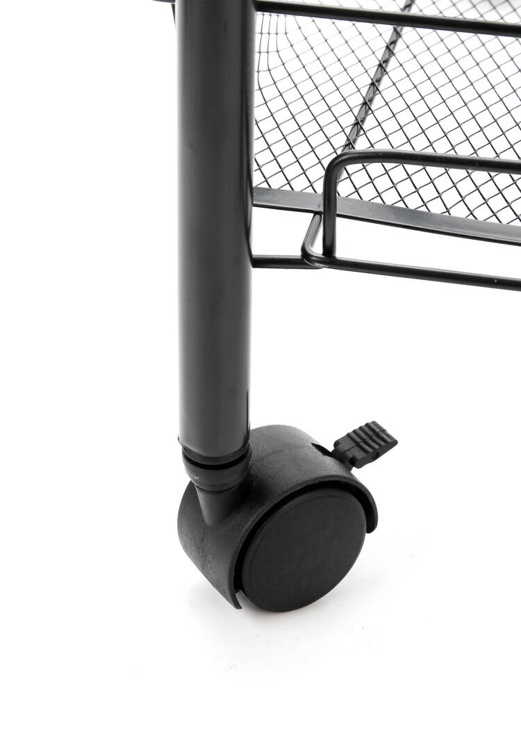 Этажерка четырехъярусная металлическая узкая шир.  750, рис. 4