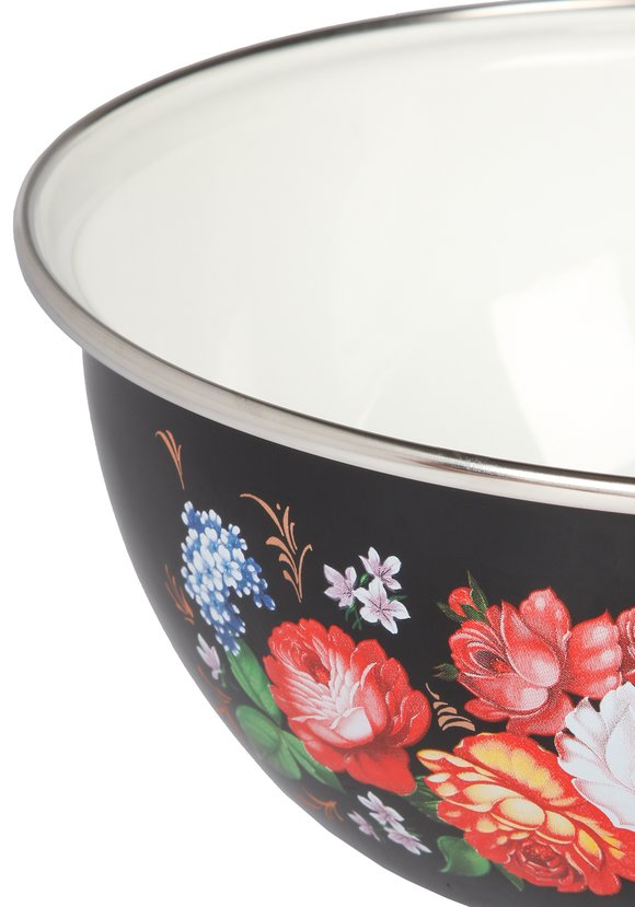 Миска Жостовские мотивы 2,5 л шир.  580, рис. 3