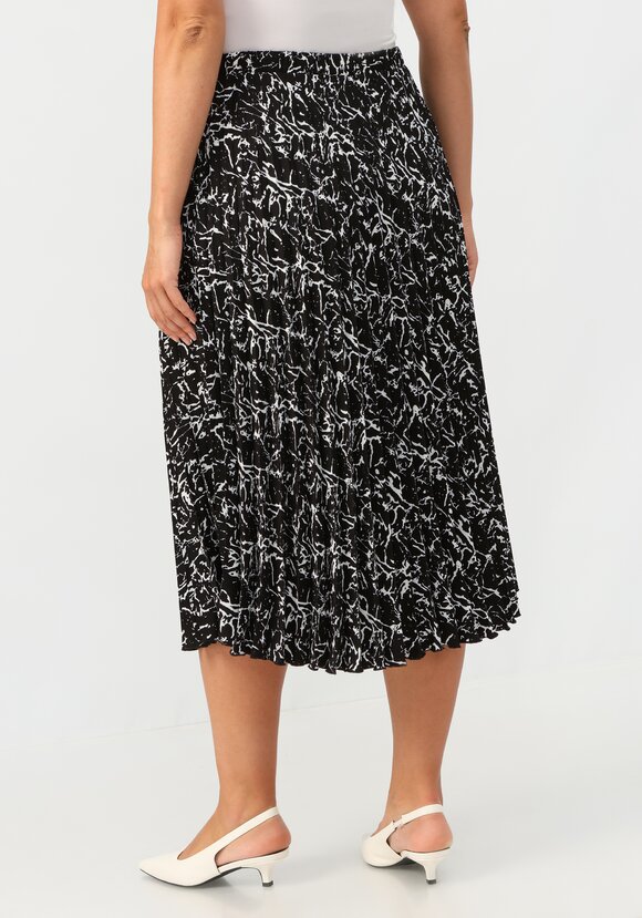 Юбка гофре с геометрическим принтом шир.  580, рис. 3