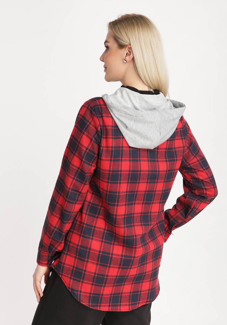 Рубашка в клетку Сюзанна шир.  750, рис. 6