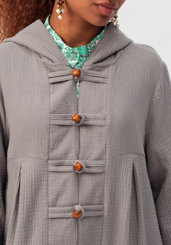 Кардиган удлиненный с капюшоном шир.  580, рис. 14